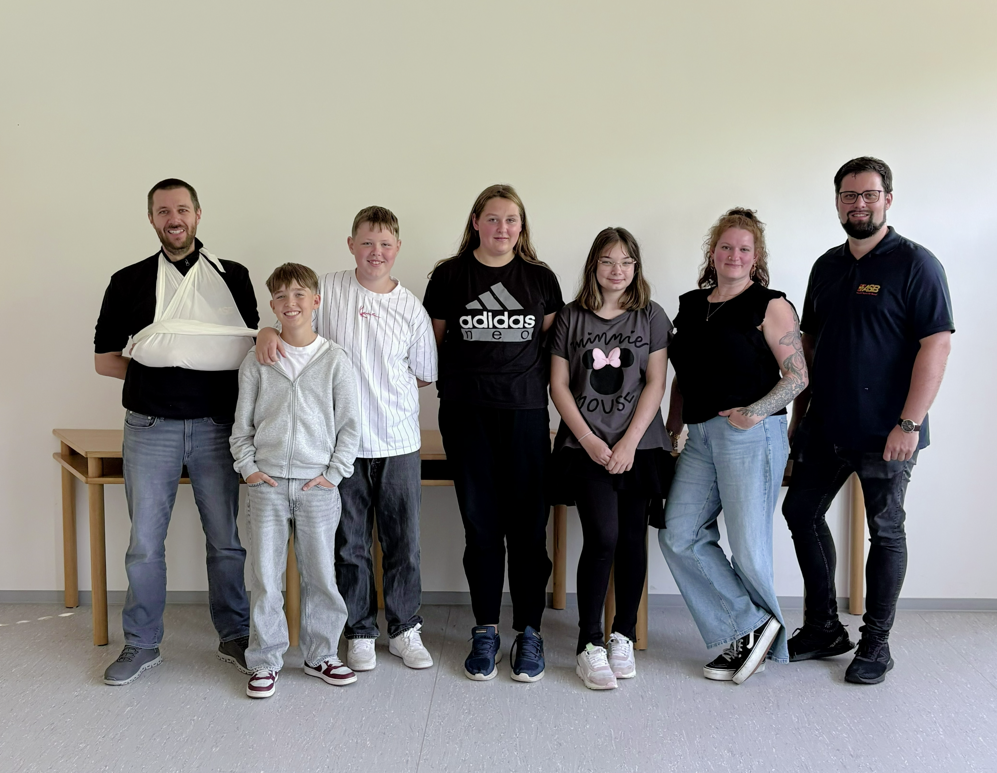 Vier Jugendliche für den Schulsanitätsdienst ausgebildet
